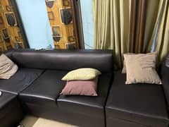 sofas L shaped minor used