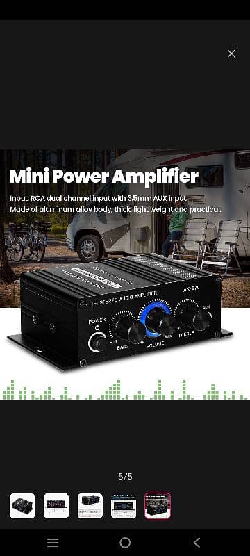 New Hi-Fi Stereo Amplifier 0