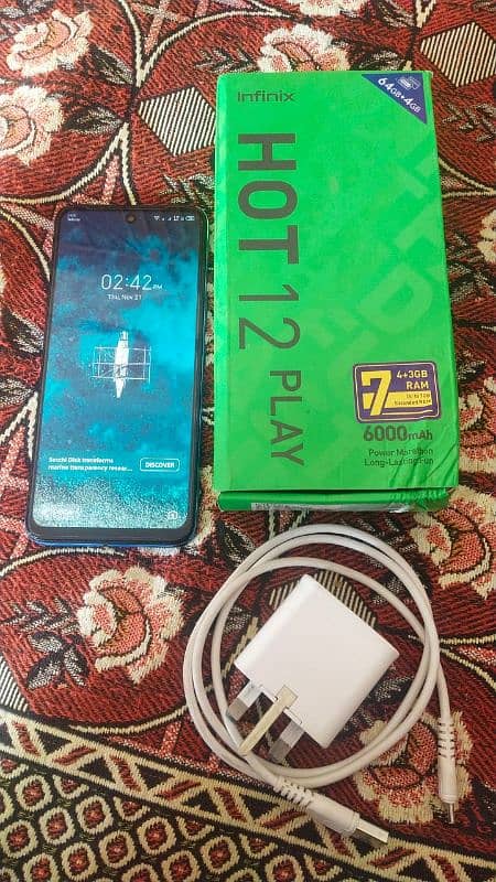 Infinix Hot 12 play 4/64 in good condition 1