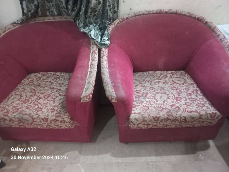 sofa set 5 seater 7/10 0