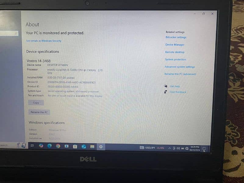 Dell core i5   7gen 2