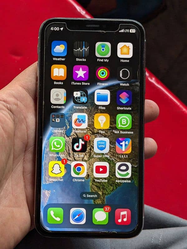 iphone x 256GB PTA Approved 7