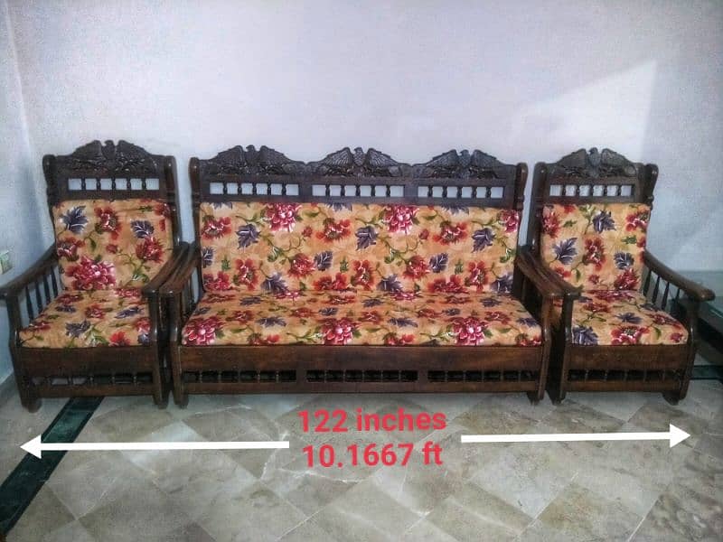 Original Sheesham Wood Sofa (Minimum 5 Seater) 0