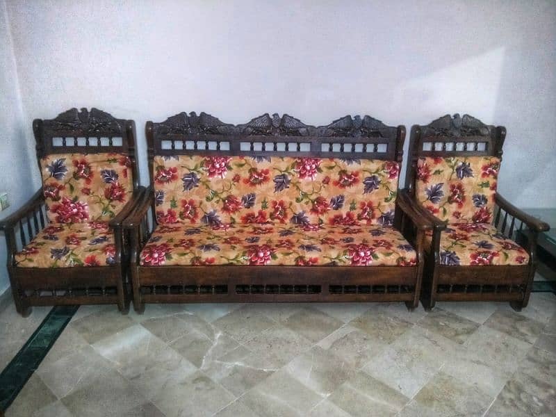 Original Sheesham Wood Sofa (Minimum 5 Seater) 1