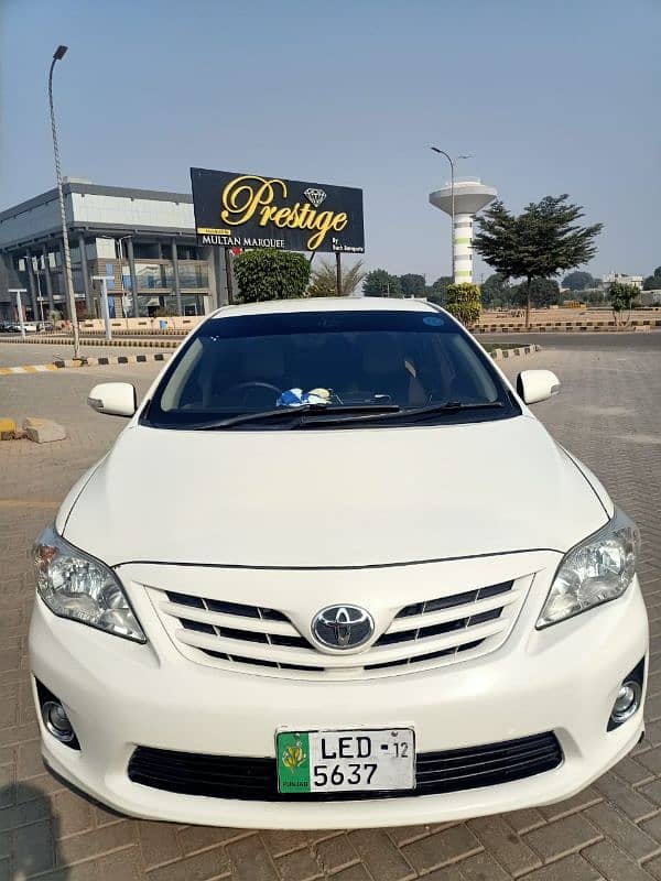 Toyota Corolla XLI 2012 2