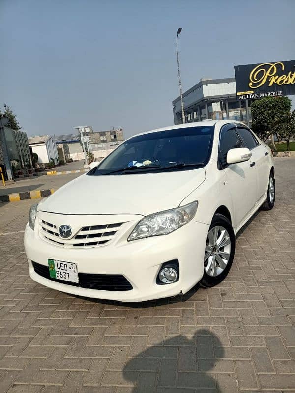 Toyota Corolla XLI 2012 8