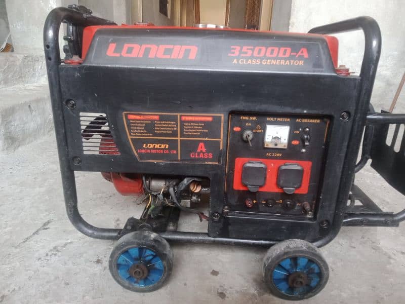 LONCIN generator 3500D-A 2.5 kw 0