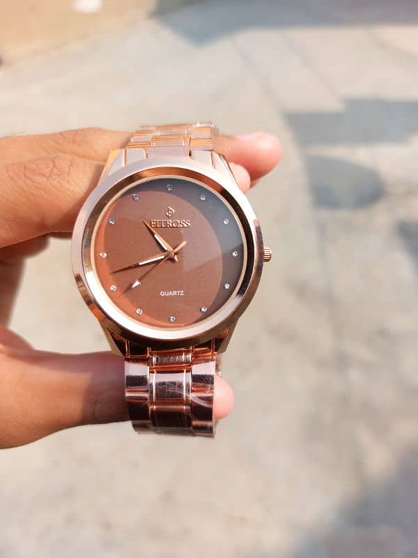 Fitross copper colour watch 0