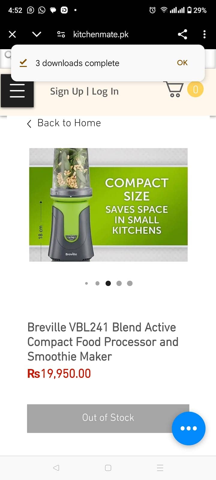 Breville VBL241 Juicer blender for sale/Food processor for sale 3