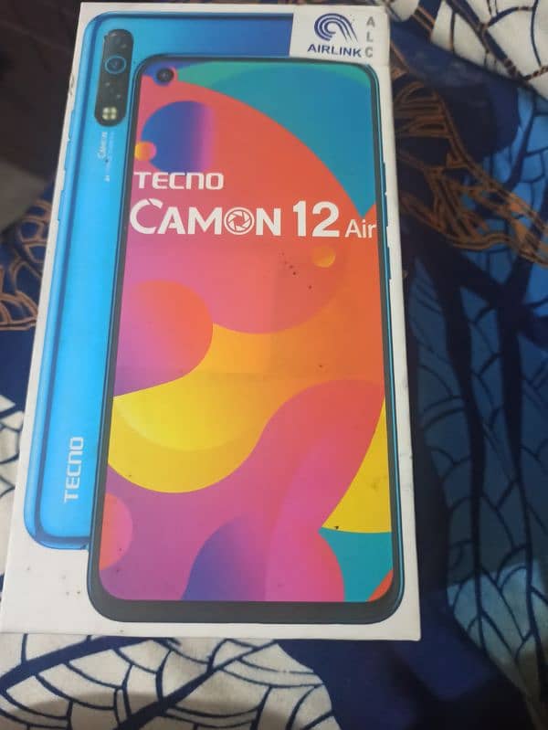 Tecno Camon 12 Air . 4gb ram and 64 memory. 2