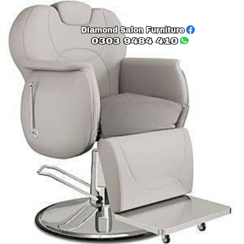 Saloon chair / Barber chair/Cutting chair/Shampoo unit 18