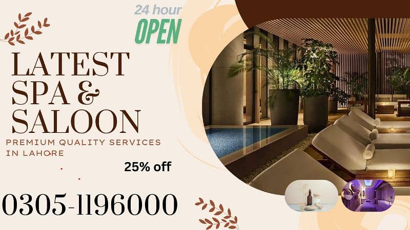 LATEST  SPA AND SALOON IN LAHORE 0