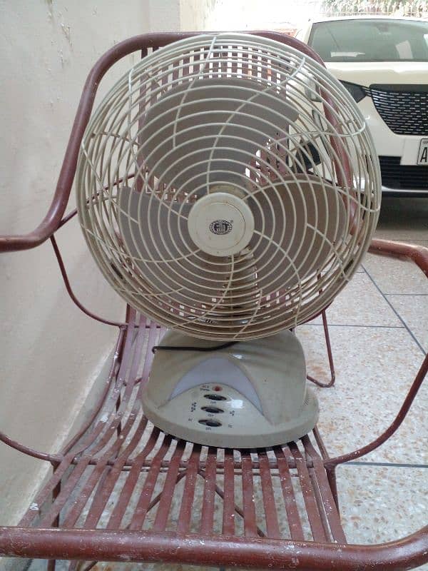 SOGO TABLE FAN AC/DC CHARGING FAN IN A VERY REASONABLE PRICE 2