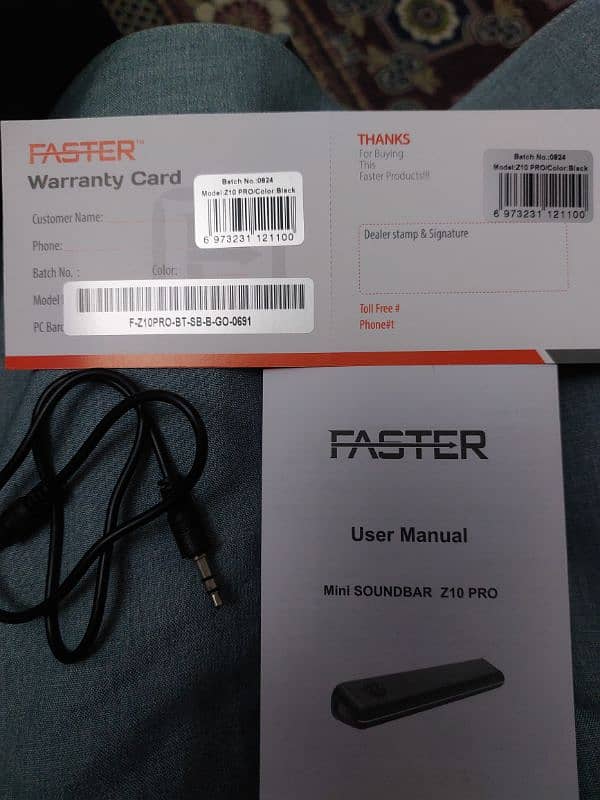 Faster Z10 Pro Sound Bar 2