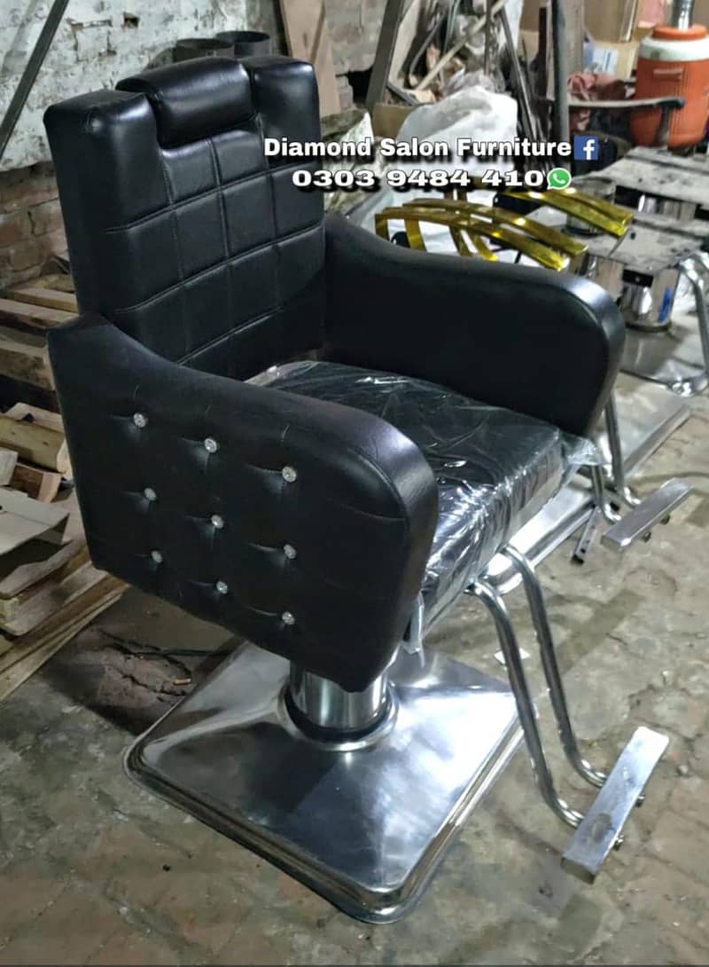 Saloon chair / Barber chair/Cutting chair/Shampoo unit 13