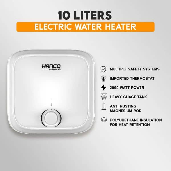 hanco 10 litre instant geyser for sale 0