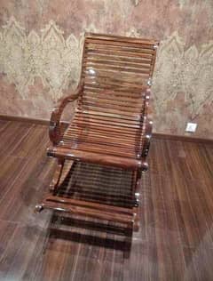 wooden rocking chair