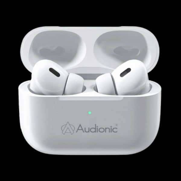 audionic airbuds pro white colour 0