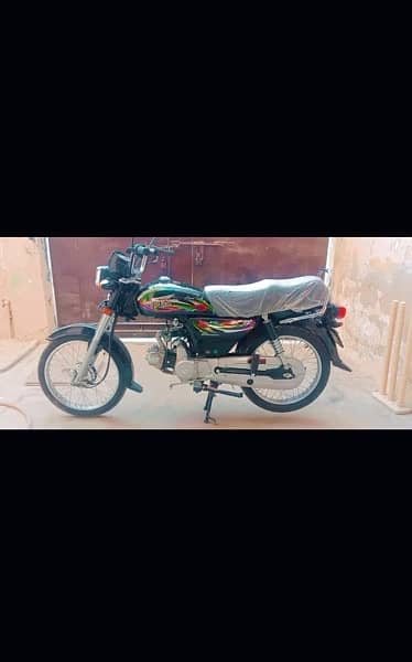 Super power 70cc automatic bike only 160km used read ad 1