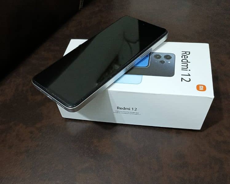 Redmi 12 brand new condition with full warranty 1