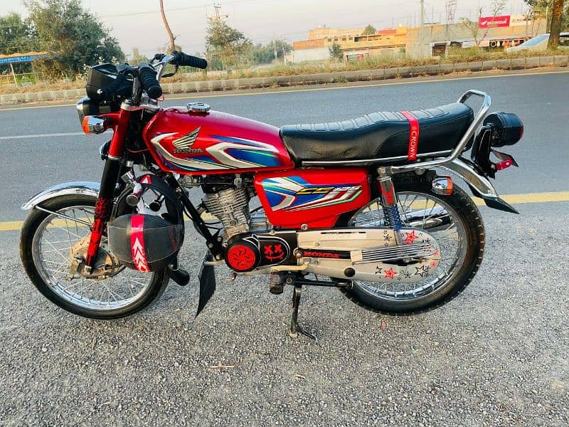 HONDA 125 2021 saaf condition 6