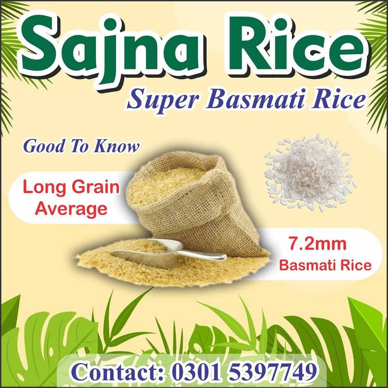 Sajana Rice 350 KG 1