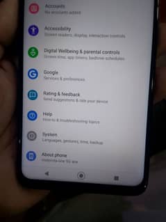 Motorola one 5g ace big bettry rem ROM 4/64