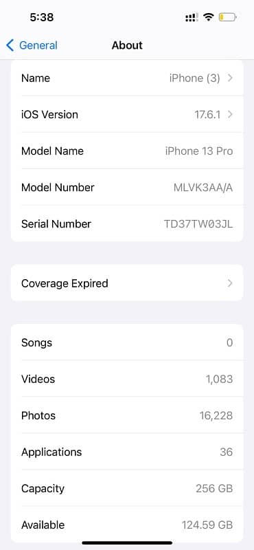 i phone 13 pro 256 GB pta approved 0