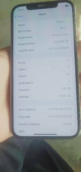 I phone 12 pro non PTA water prove 6