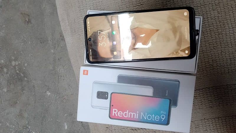 Redmi note 9 pro box or mobile 6+2/128 gb 1