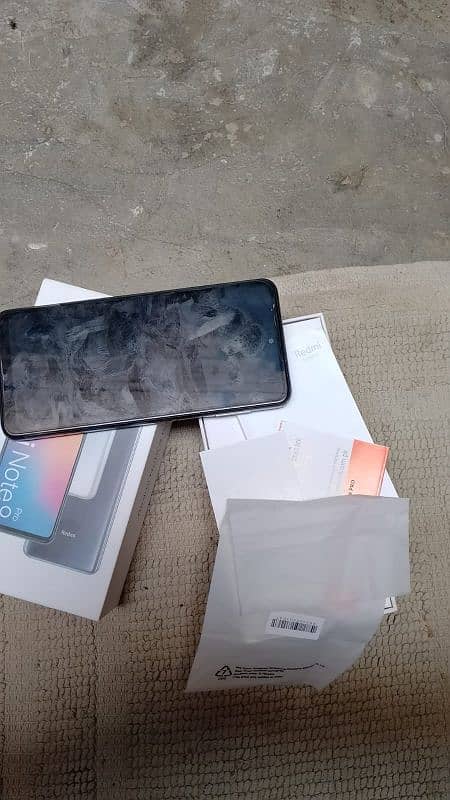 Redmi note 9 pro box or mobile 6+2/128 gb 7