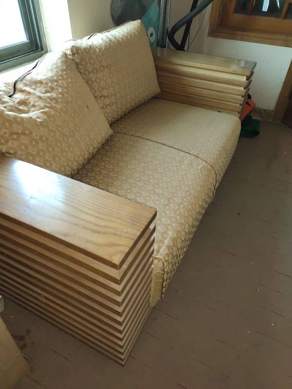 Expensive 7 seater Sofa set with center tables 1