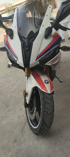 BMW s1000rr replica 400cc dual cylinder 12