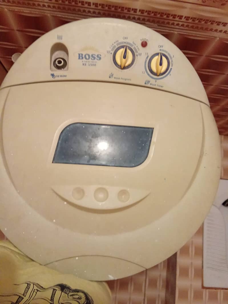 Boss Washing machine 1