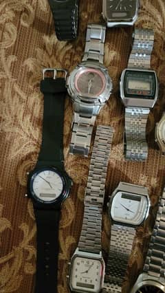 40 Original Watches Lot - Casio, Seiko, ALBA each  Rs 2,500