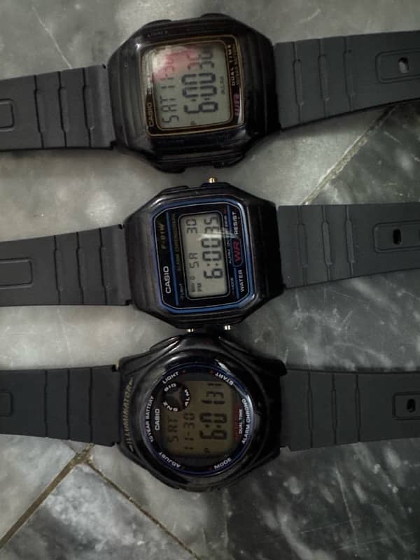 Casio watches 1