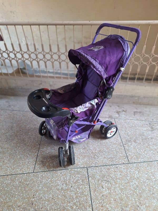 Imported Baby Pram 8 wheels 11