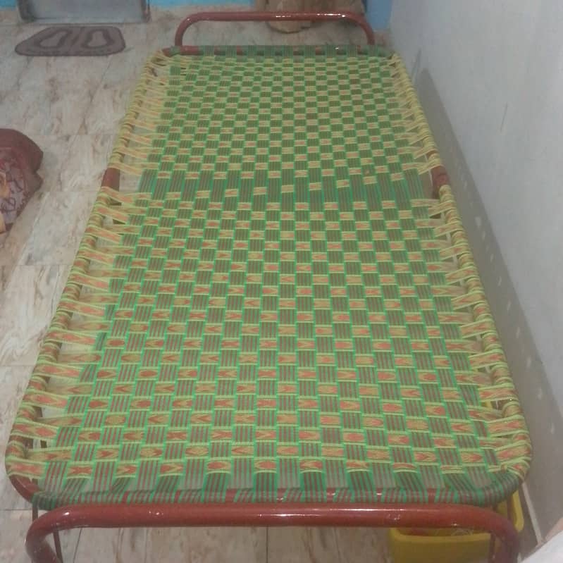 Single iron folding bed(palang) 3