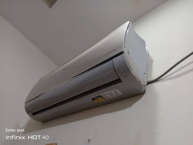 Haier A c good condition inverter 1.5 to for sale 0