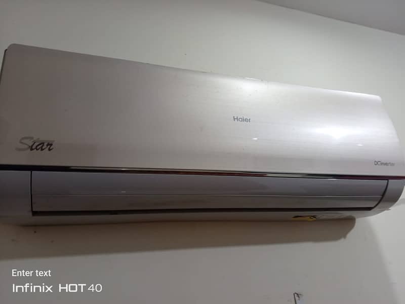 Haier A c good condition inverter 1.5 to for sale 3