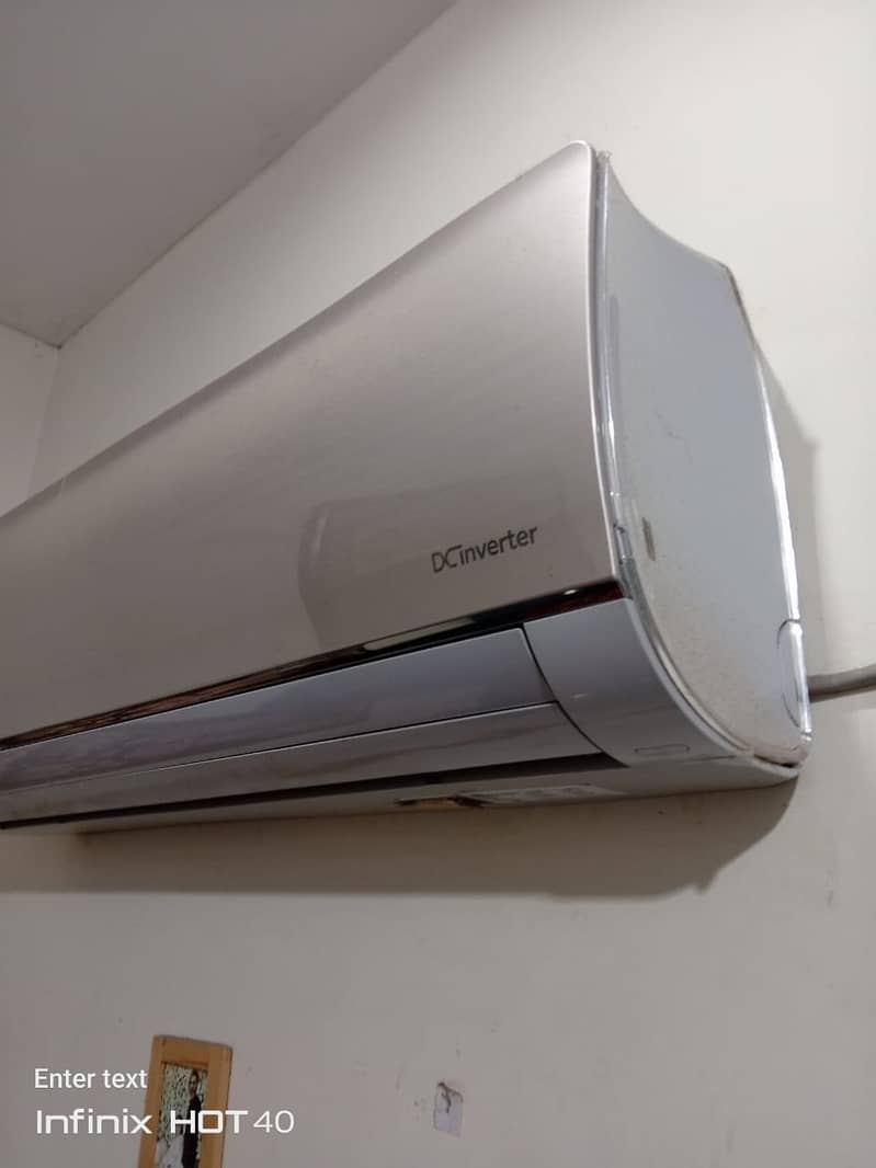 Haier A c good condition inverter 1.5 to for sale 6