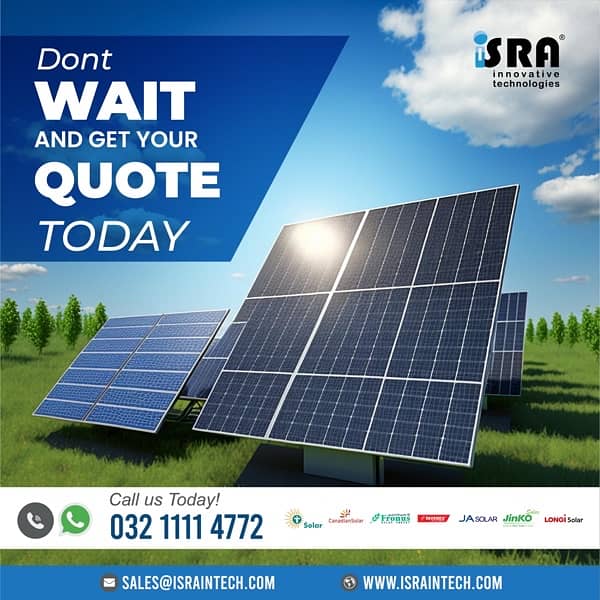 Solar Solutions with complete reliability / on grid / hybrid 17