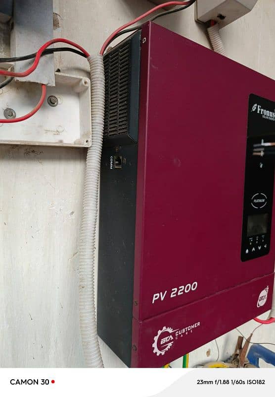 Fronus Inverter  PV 2200 Model 0