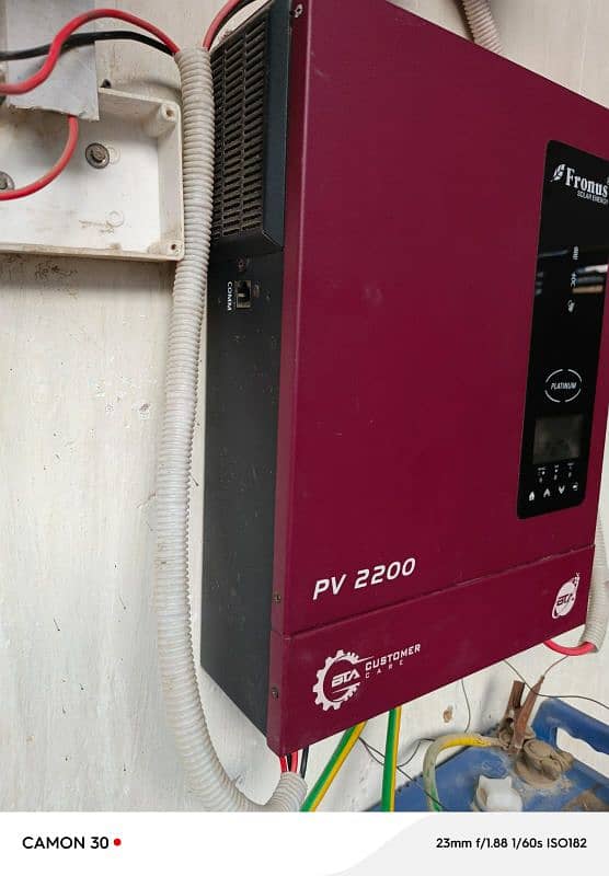 Fronus Inverter  PV 2200 Model 5