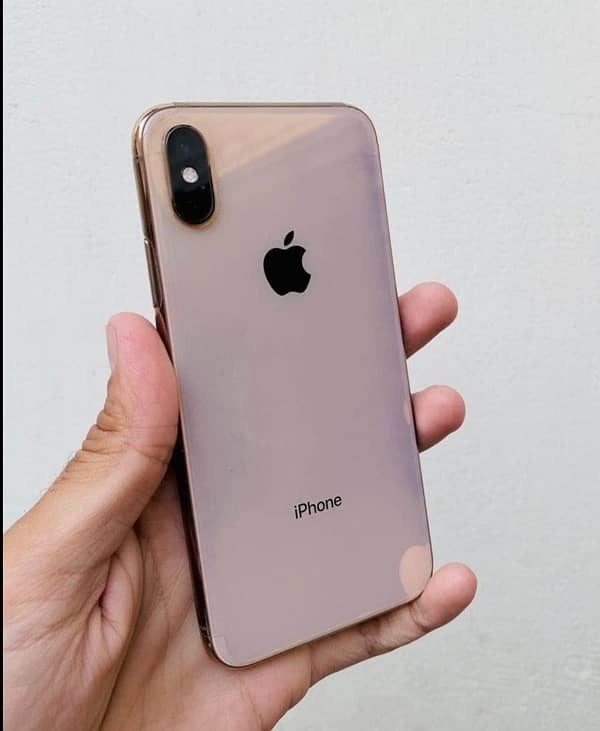 iphone xs gold 0