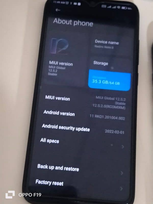 Redmi Note 8 with BOX 3