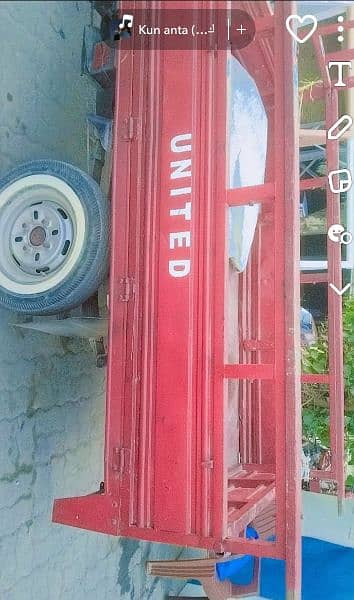 United loader red colour 3