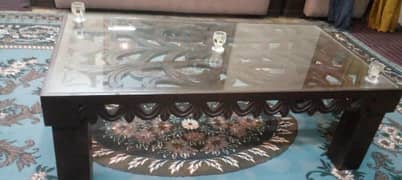 Very beautiful heavy big carved center table03335138001