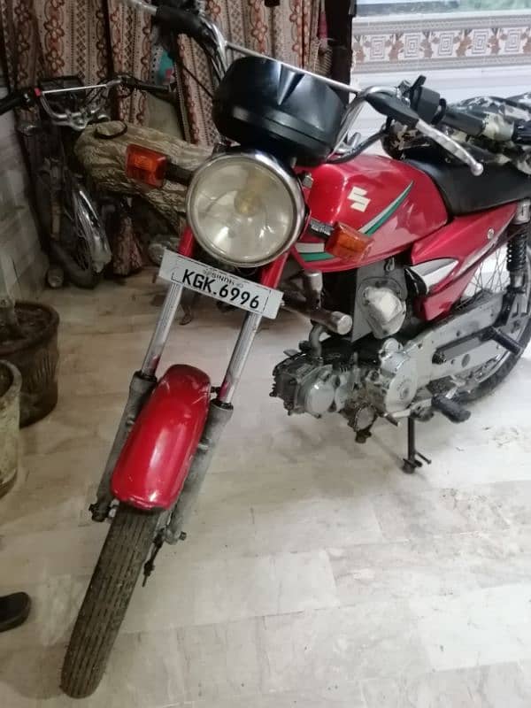 Suzuki 110 raider 2013 model exellent condition 2