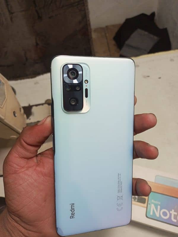 redmi note 10 pro 8/128 box charjar sat ha 5